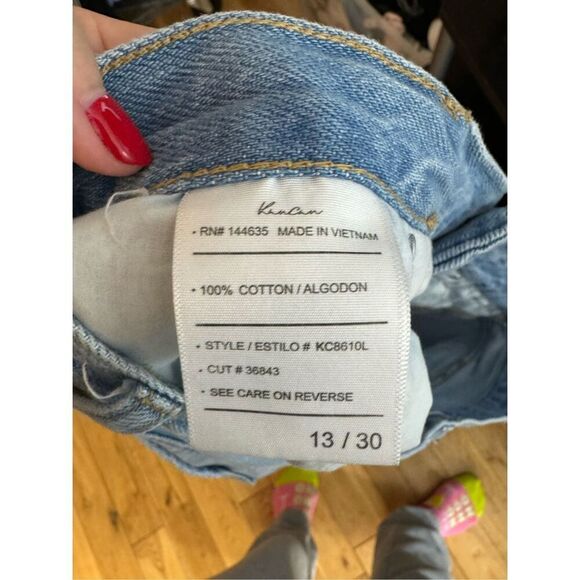 KanCan Womens Denim Shorts Size 13/30 - Picture 3 of 3